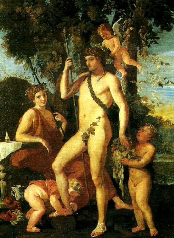 Nicolas Poussin bacchus-apollo